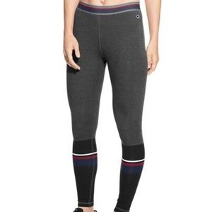 Champion Grey Stripe Detail Leggings M